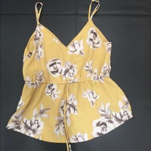 Aritzia Wilfred Free floral blouse